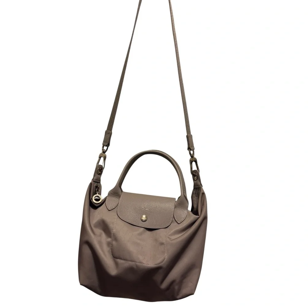 Longchamp Classic Gray Tote Bag with straps. In good conditions - Picture 10 of 16